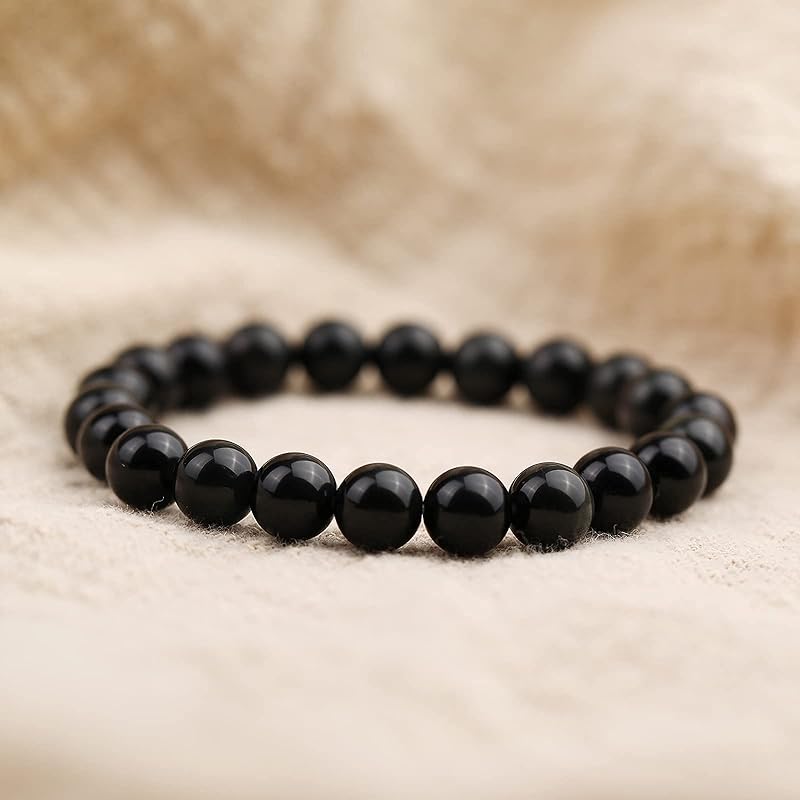 Black Tourmaline Healing Crystal Bracelet