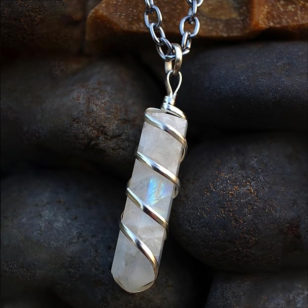 Moonstone Healing Crystal Necklace