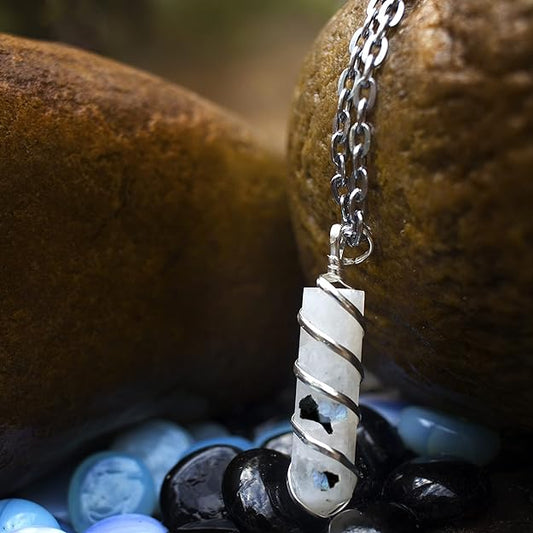 Moonstone Healing Crystal Necklace