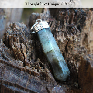 Labradorite Healing Crystal Necklace