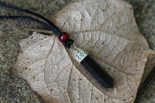 Obsidian Healing Crystal Necklace