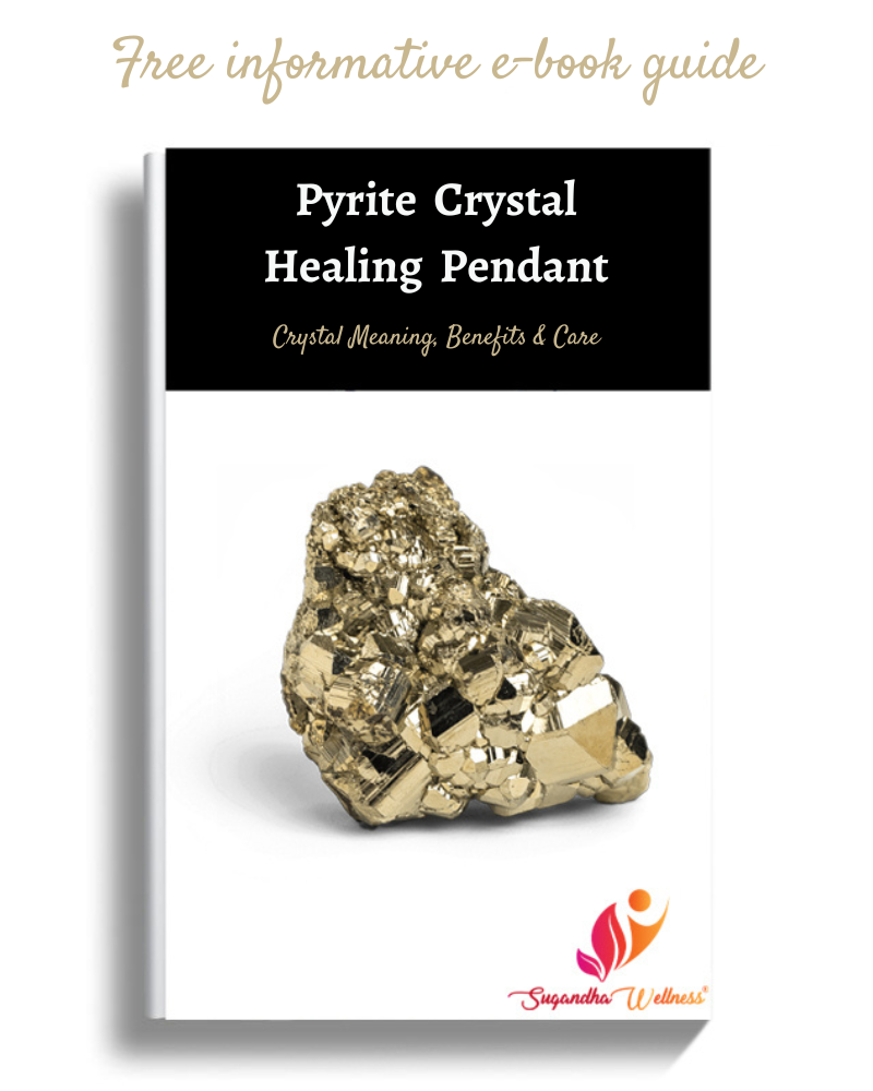 Pyrite Healing Crystal Necklace