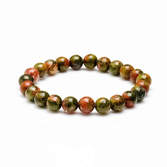 Unakite Healing Crystal Energy Bracelet