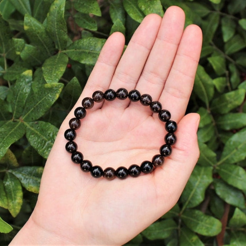 Smoky Quartz Healing Crystal Bracelet