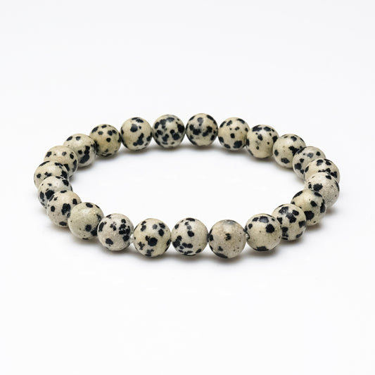 Dalmatian Jasper Healing Crystal Bracelet