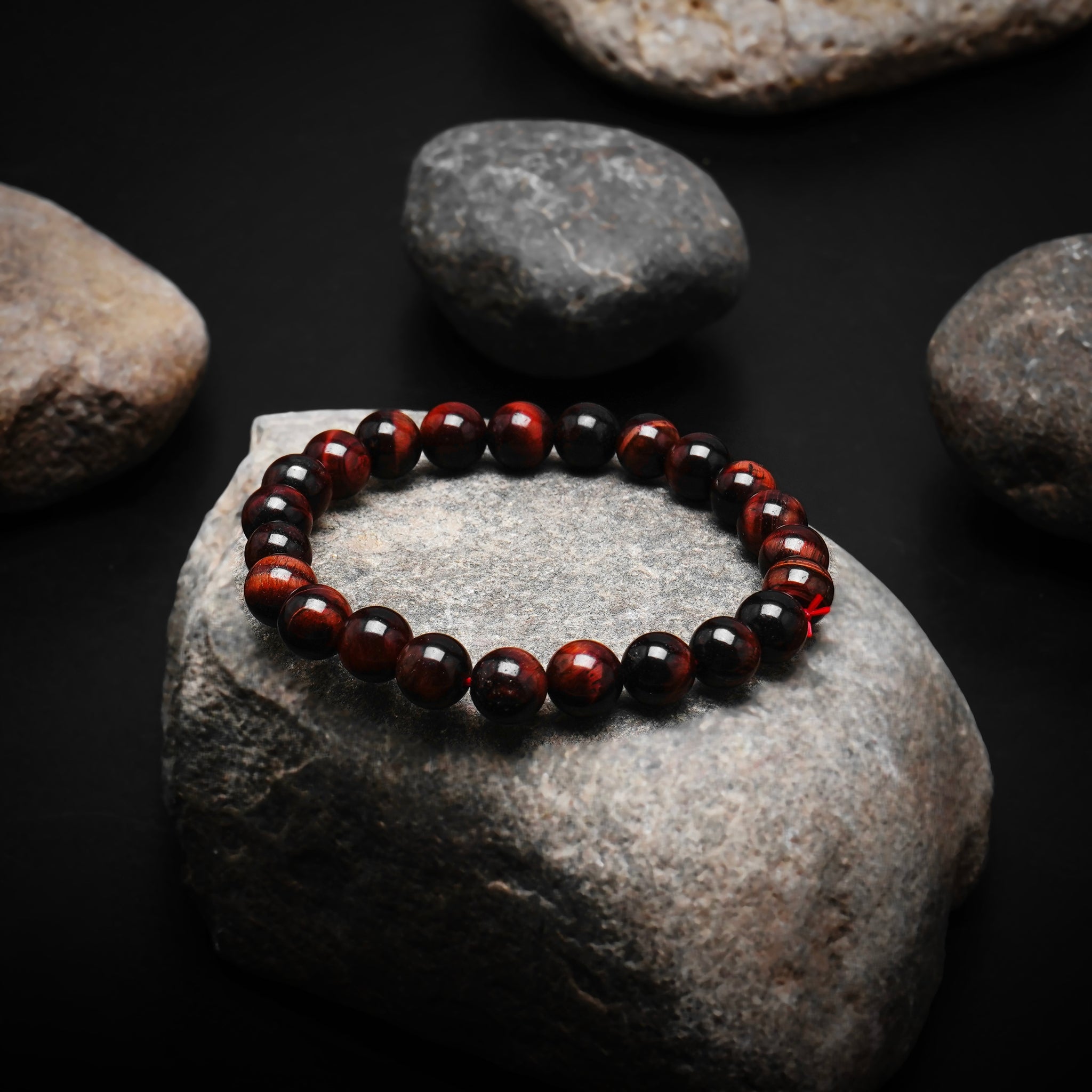 Red Tiger Eye Healing Crystal Bracelet