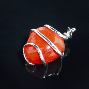 Carnelian Healing Crystal Necklace