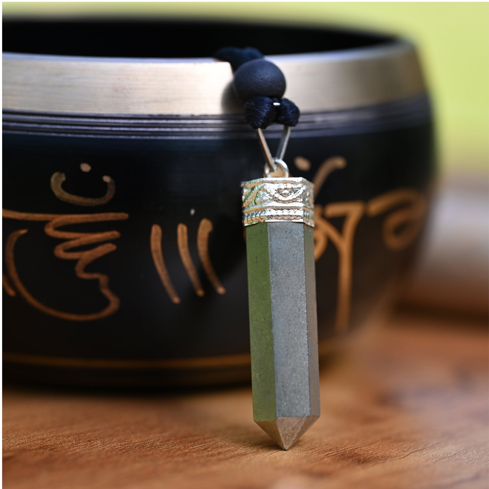 Pyrite Healing Crystal Necklace