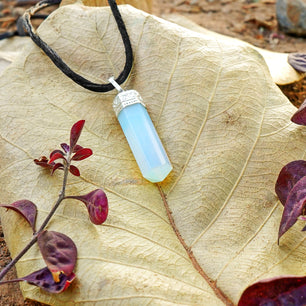 Opalite Healing Crystal Necklace