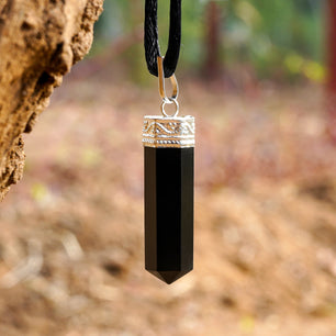 Obsidian Healing Crystal Necklace