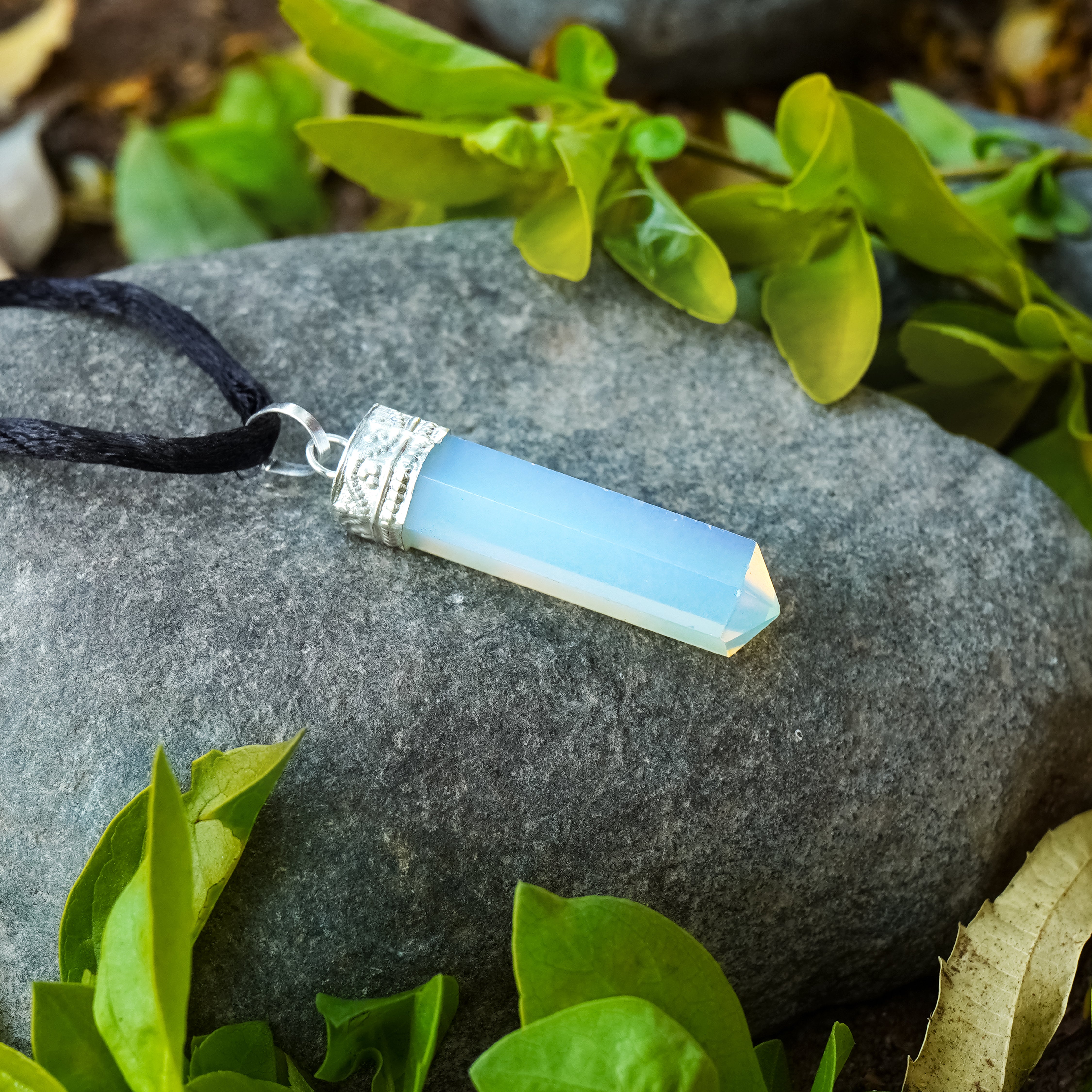 Opalite Healing Crystal Necklace