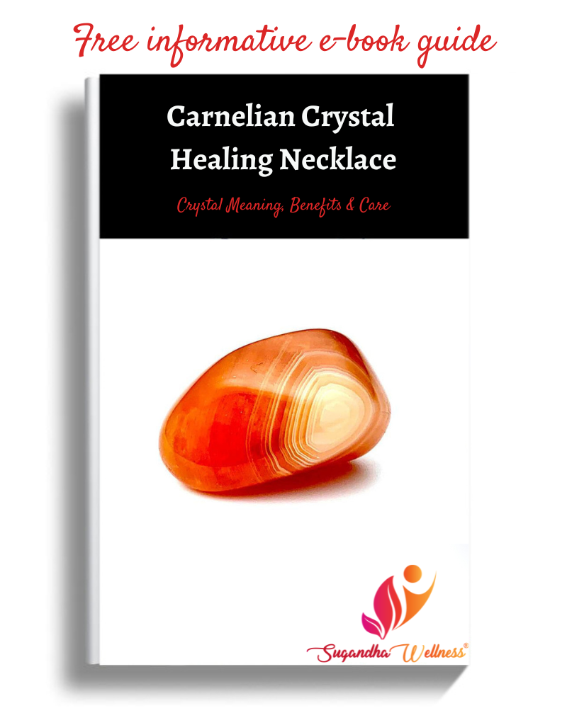 Carnelian Healing Crystal Necklace