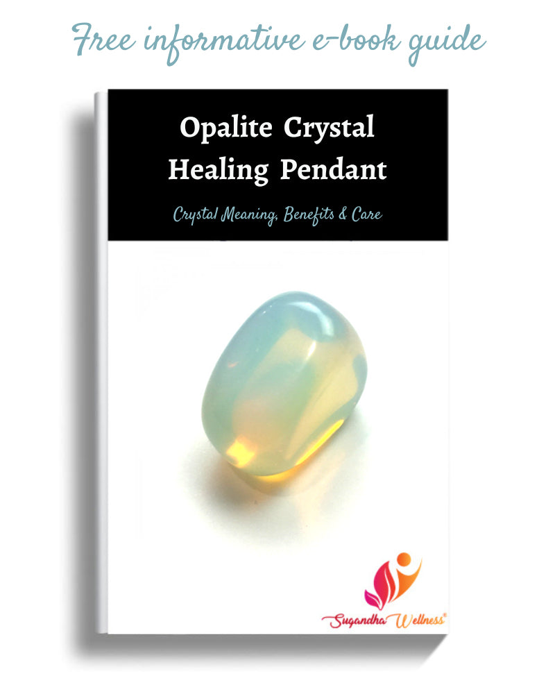 Opalite Healing Crystal Necklace