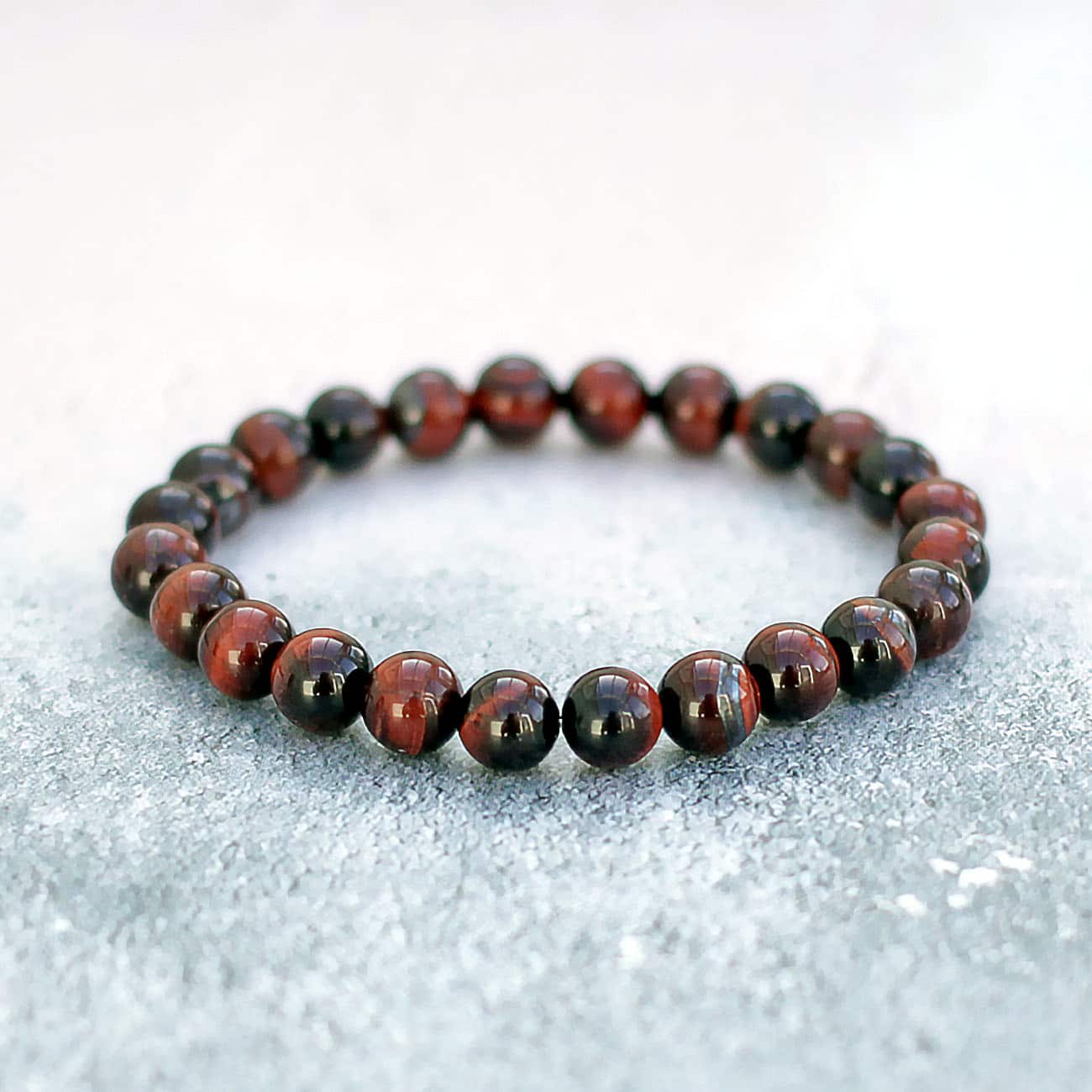 Red Tiger Eye Healing Crystal Bracelet